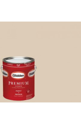 Glidden Premium 1-gal. #HDGWN32 Water Chestnut Flat Latex Interior Paint with Primer - HDGWN32P-01F