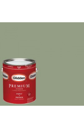 Glidden Premium 1-gal. #HDGG51U Tender Forest Sage Flat Latex Interior Paint with Primer - HDGG51UP-01F