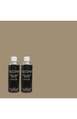 Hedrix 11 oz. Match of 5632 Gravel Gloss Custom Spray Paint (2-Pack) - G02-5632
