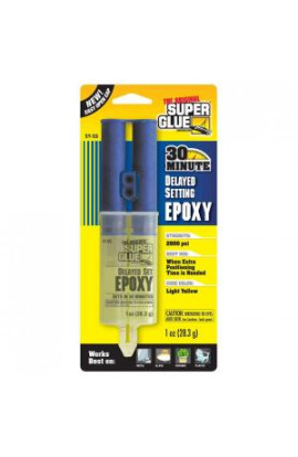 Super Glue 1 oz. Delayed Setting Epoxy (12-Pack) - SY-SS