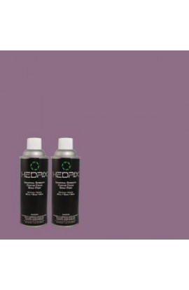 Hedrix 11 oz. Match of MQ5-41 Violet Vixen Low Lustre Custom Spray Paint (8-Pack) - LL08-MQ5-41