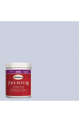 Glidden Premium 8 oz. #HDGV22D Iced Periwinkle Latex Interior Paint Tester - HDGV22D-08P