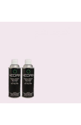 Hedrix 11 oz. Match of 670A-1 Quartz Pink Flat Custom Spray Paint (2-Pack) - F02-670A-1