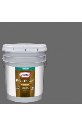 Glidden Premium 5-gal. #HDGCN64D Grey Tabby Semi-Gloss Latex Exterior Paint - HDGCN64DPX-05S