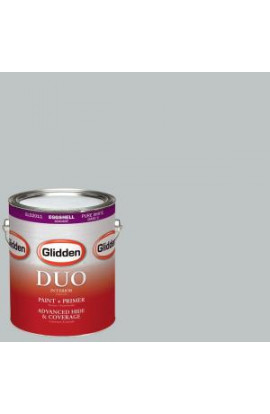 Glidden DUO 1-gal. #HDGCN37U Silver Reflection Eggshell Latex Interior Paint with Primer - HDGCN37U-01E