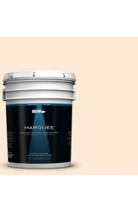 BEHR MARQUEE 5-gal. #P220-1 Frosty Melon Satin Enamel Exterior Paint - 945005