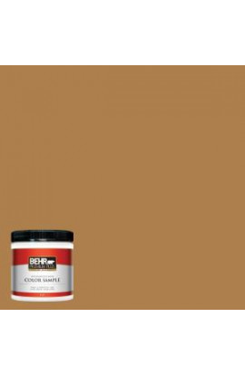 BEHR Premium Plus 8 oz. #PMD-106 Caramel Sauce Interior/Exterior Paint Sample - PMD-106PP
