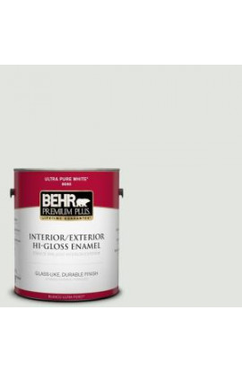 BEHR Premium Plus 1-gal. #BL-W12 Canyon Wind Hi-Gloss Enamel Interior/Exterior Paint - 805001