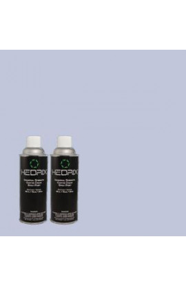 Hedrix 11 oz. Match of 600C-3 Periwinkle Bud Gloss Custom Spray Paint (2-Pack) - G02-600C-3