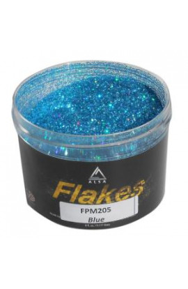Alsa Refinish 6 oz. Blue-1 Flakes Paint Additive - FPM205