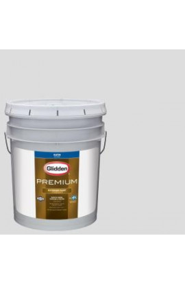 Glidden Premium 5-gal. #HDGCN56U Touch Of Grey Satin Latex Exterior Paint - HDGCN56UPX-05SA