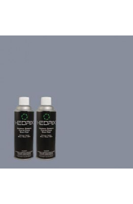 Hedrix 11 oz. Match of PPU15-9 Hilo Bay Low Lustre Custom Spray Paint (2-Pack) - LL02-PPU15-9