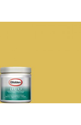 Glidden DUO 8-oz. Extra Virgin Olive Oil Interior Paint Tester GLDY 06 - GLDY06 D8