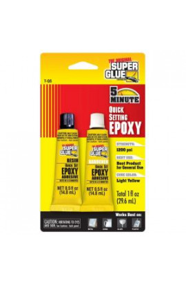 Super Glue 1 fl. oz. Quick Setting Epoxy (12-Pack) - T-QS