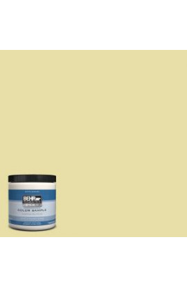 BEHR Premium Plus Ultra 8 oz. #PPU8-12 Refreshing Tea Interior/Exterior Satin Enamel Paint Sample - UL22416