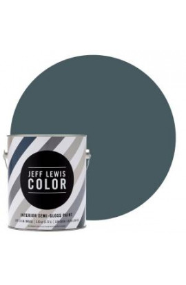 Jeff Lewis Color 1-gal. #JLC315 Lake Semi-Gloss Ultra-Low VOC Interior Paint - 501315