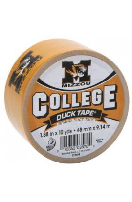 Duck College 1-7/8 in. x 30 ft. University of Missouri Duct Tape (6-Pack) - 240286