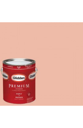 Glidden Premium 1-gal. #HDGR57D Seascape Flat Latex Interior Paint with Primer - HDGR57DP-01F