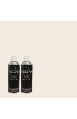 Hedrix 11 oz. Match of 740A-1 Downy Fluff Flat Custom Spray Paint (2-Pack) - F02-740A-1