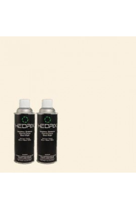 Hedrix 11 oz. Match of PWN-14 Chenille White Semi-Gloss Custom Spray Paint (2-Pack) - SG02-PWN-14