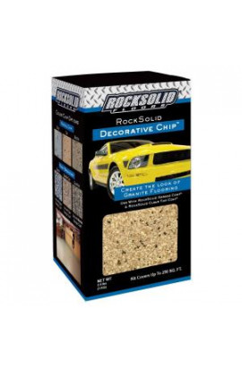 Rust-Oleum RockSolid 2.5 lbs. Saddle Tan Decorative Color Chips (Case of 4) - 60244