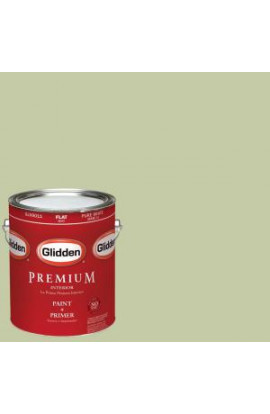 Glidden Premium 1-gal. #HDGG32D Spring Field Flat Latex Interior Paint with Primer - HDGG32DP-01F