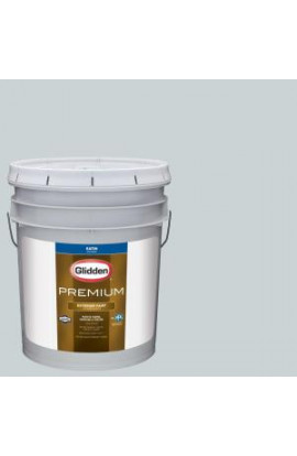 Glidden Premium 5-gal. #HDGCN23 Misty Evening Silver Satin Latex Exterior Paint - HDGCN23PX-05SA