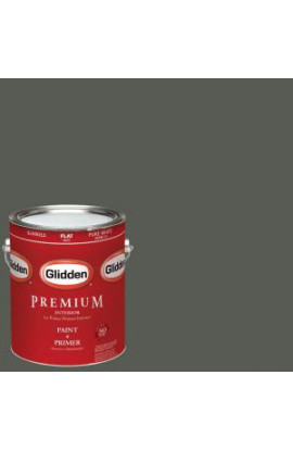 Glidden Premium 1-gal. #HDGCN13 Shaded Fern Flat Latex Interior Paint with Primer - HDGCN13P-01F