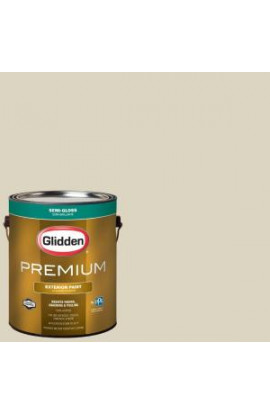 Glidden Premium 1-gal. #HDGWN62U Soft Herbal Sage Semi-Gloss Latex Exterior Paint - HDGWN62UPX-01S