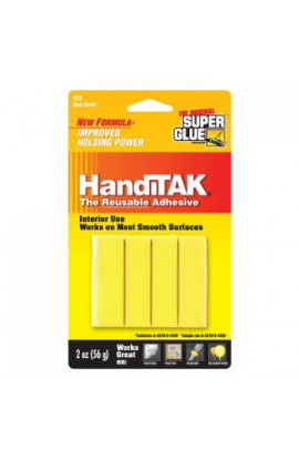 Super Glue 2-oz. Handitak Reusable Adhesive (12-Pack) - HT2