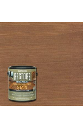 Rust-Oleum Restore 1 gal. Metallic Semi-Transparent Brilliant Bronze Stain - 287531
