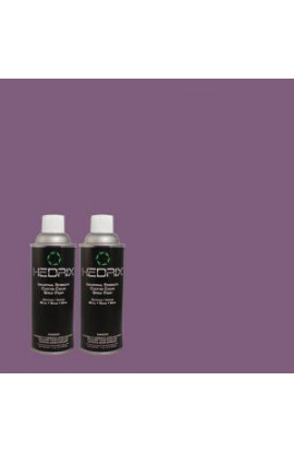 Hedrix 11 oz. Match of PPU16-2 Vigorous Violet Gloss Custom Spray Paint (2-Pack) - G02-PPU16-2