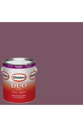 Glidden DUO 1-gal. #HDGR13U Currant Berry Eggshell Latex Interior Paint with Primer - HDGR13U-01E