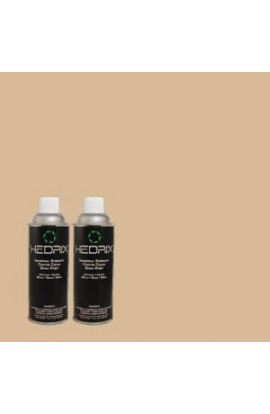 Hedrix 11 oz. Match of RAH-19 Linen Semi-Gloss Custom Spray Paint (2-Pack) - SG02-RAH-19