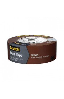 3M Scotch 1.88 in. x 60 yds. Brown Duct Tape (Case of 9) - 1060-BRN-A