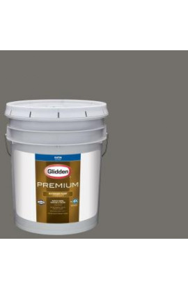 Glidden Premium 5-gal. #HDGCN52U Grey Hearth Satin Latex Exterior Paint - HDGCN52UPX-05SA
