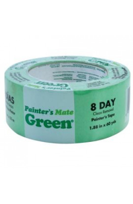 Painter's Mate Green 1.88 in. x 60 yds. Masking Tape (12 Pack) - 1042430