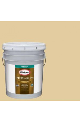 Glidden Premium 5-gal. #HDGY62D Golden Heirloom Semi-Gloss Latex Exterior Paint - HDGY62DPX-05S