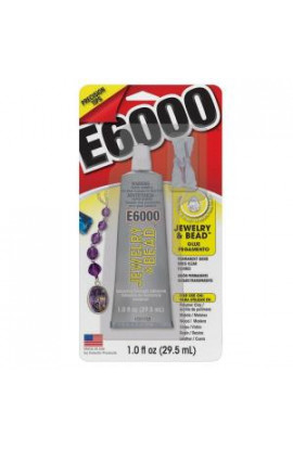 E6000 Jewelry and Bead 1 fl. oz. Clear Adhesive (6-Pack) - 242001