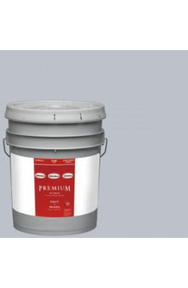 Glidden Premium 5-gal. #HDGCN45U Distant Ocean Grey Flat Latex Interior Paint with Primer - HDGCN45UP-05F