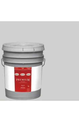 Glidden Premium 5-gal. #HDGCN57U Wisdom Grey Flat Latex Interior Paint with Primer - HDGCN57UP-05F