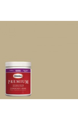 Glidden Premium 8 oz. #HDGY50D Gift of Golden Straw Latex Interior Paint Tester - HDGY50D-08P