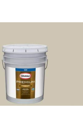 Glidden Premium 5-gal. #HDGWN62 Pacific Khaki Satin Latex Exterior Paint - HDGWN62PX-05SA