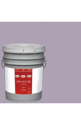 Glidden Premium 5-gal. #HDGV63 High Society Violet Flat Latex Interior Paint with Primer - HDGV63P-05F