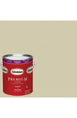 Glidden Premium 1-gal. #HDGG10 Silent Fog Eggshell Latex Interior Paint with Primer - HDGG10P-01E