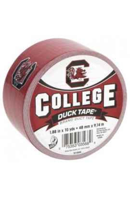 Duck College 1-7/8 in. x 30 ft. University of South Carolina Duct Tape (6-Pack) - 240276