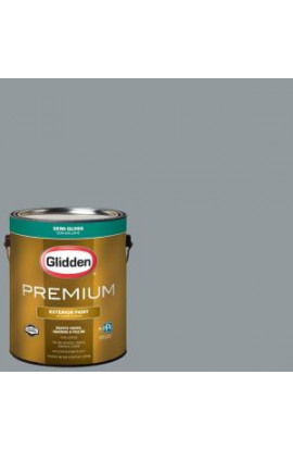 Glidden Premium 1-gal. #HDGCN25 Nocturnal Creek Semi-Gloss Latex Exterior Paint - HDGCN25PX-01S