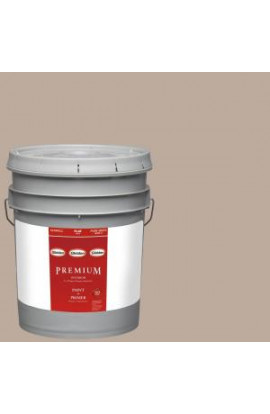 Glidden Premium 5-gal. #HDGWN01 Council Bluff Tan Flat Latex Interior Paint with Primer - HDGWN01P-05F