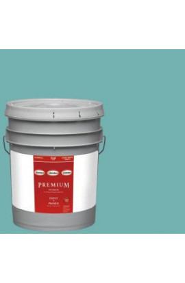 Glidden Premium 5-gal. #HDGB21U Sea Of Turquoise Flat Latex Interior Paint with Primer - HDGB21UP-05F