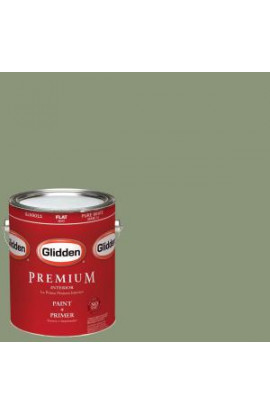 Glidden Premium 1-gal. #HDGG51 Wyeth's Field Flat Latex Interior Paint with Primer - HDGG51P-01F